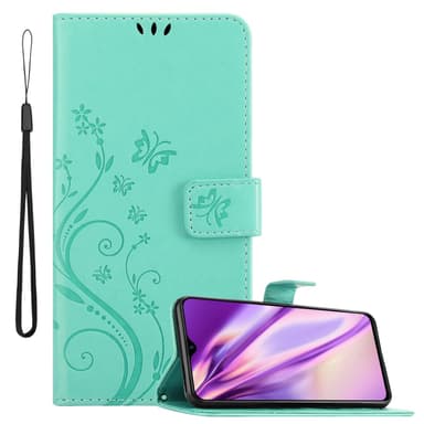 Realme 5 PRO / Realme Q Pungetui Cover Case (Turkis)