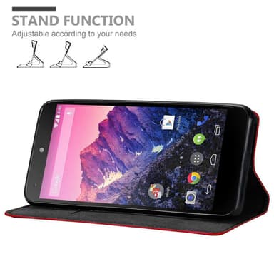 LG Google NEXUS 5 Cover Etui Case (Rød)