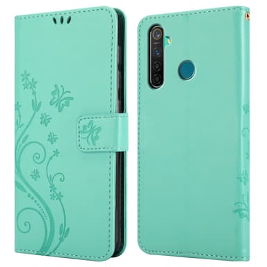 Realme 5 PRO / Realme Q Pungetui Cover Case (Turkis)