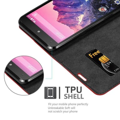 LG Google NEXUS 5 Cover Etui Case (Rød)