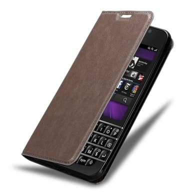 Blackberry Q10 Cover Etui Case (Brun)