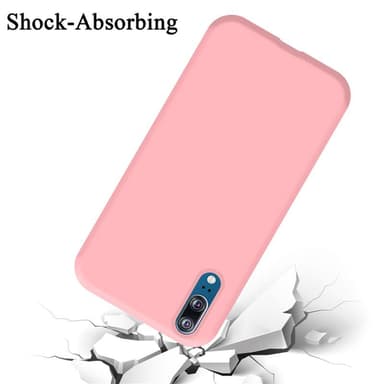 Huawei P20 Cover Etui Case (Lyserød)