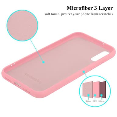 Huawei P20 Cover Etui Case (Lyserød)