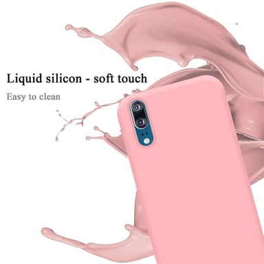 Huawei P20 Cover Etui Case (Lyserød)
