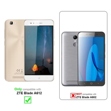 ZTE Blade A612 Cover Etui Case (Grå)