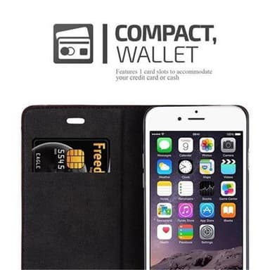 iPhone 6 / 6S Cover Etui Case (Rød)