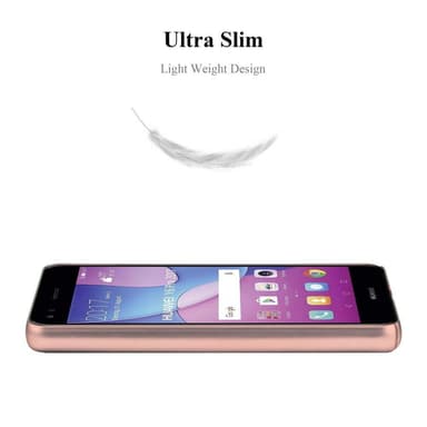 Huawei Y6 PRO 2017 Cover Etui Case (Lyserød)