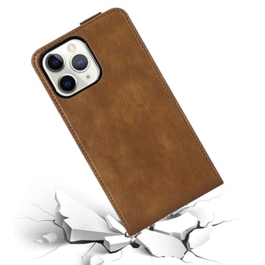 iPhone 13 PRO MAX Pungetui Flip Cover (Brun)