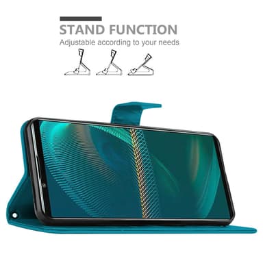 Sony Xperia 5 III Pungetui Cover Case (Blå)