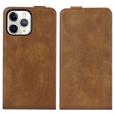 iPhone 13 PRO MAX Pungetui Flip Cover (Brun)