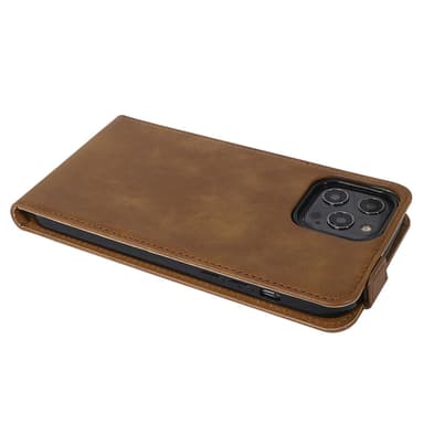 iPhone 13 PRO MAX Pungetui Flip Cover (Brun)