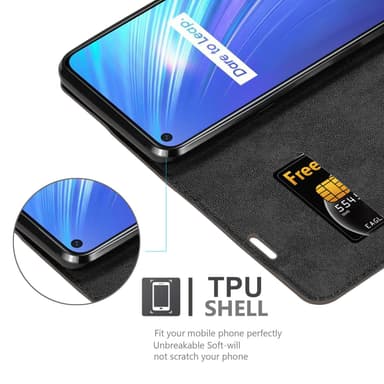 Realme 6 4G / 6s Cover Etui Case (Brun)
