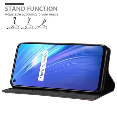 Realme 6 4G / 6s Cover Etui Case (Brun)