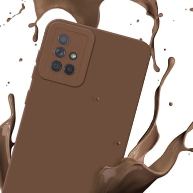 Samsung Galaxy A71 4G Cover Etui Case (Brun)