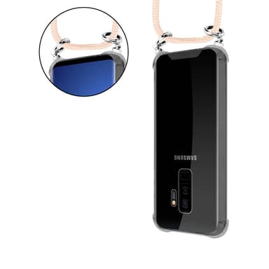 Etui Samsung Galaxy S9 PLUS Cover Kæde (Lyserød)