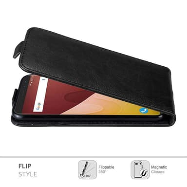 WIKO VIEW GO Pungetui Flip Cover (Sort)