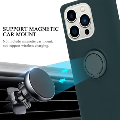 iPhone 14 PRO MAX Cover Etui Case (Grøn)