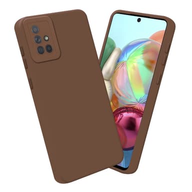 Samsung Galaxy A71 4G Cover Etui Case (Brun)