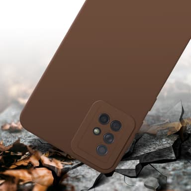 Samsung Galaxy A71 4G Cover Etui Case (Brun)