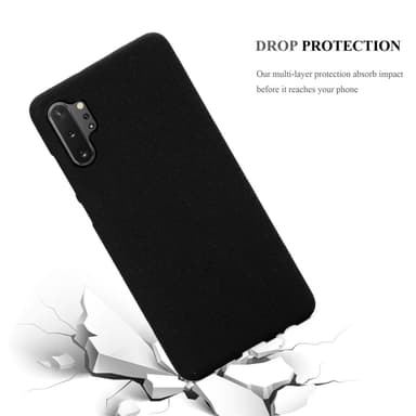 Cover Samsung Galaxy NOTE 10 PLUS Etui Case (Sort)