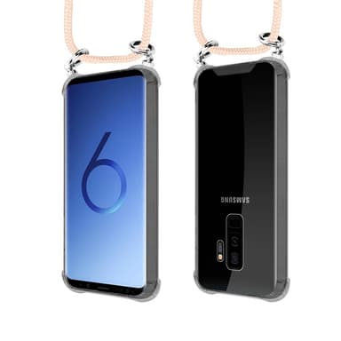 Etui Samsung Galaxy S9 PLUS Cover Kæde (Lyserød)