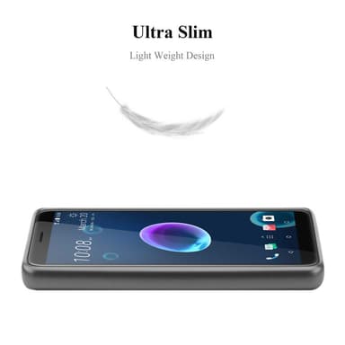 HTC Desire 12 Cover Etui Case (Grå)