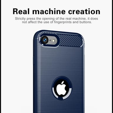 iPhone SE 2020 Cover TPU Etui (Blå)
