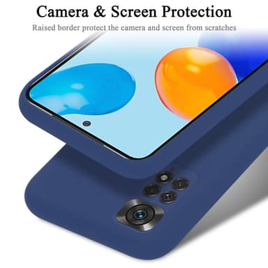 Xiaomi RedMi NOTE 11 4G / 11S 4G Cover Etui Case (Blå)