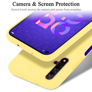 Honor 20 / 20S / Huawei NOVA 5T Cover Etui Case (Gul)