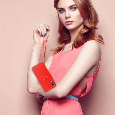 Huawei P20 Cover Etui Case (Rød)