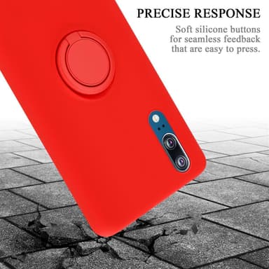 Huawei P20 Cover Etui Case (Rød)
