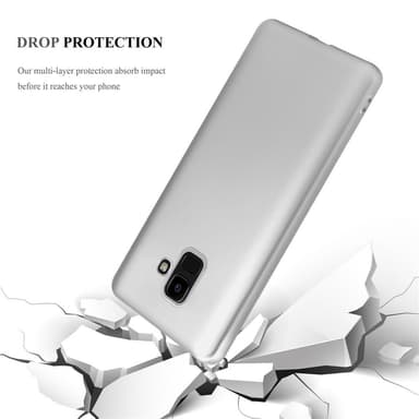 Samsung Galaxy J6 2018 Cover Etui Case (Sølv)