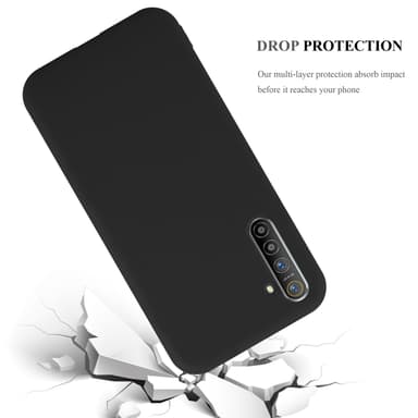 Cover Realme X2 / XT / Oppo K5 Etui Case (Sort)