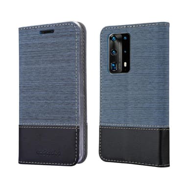 Huawei P40 PRO / P40 PRO+ Pungetui Cover Case (Blå)