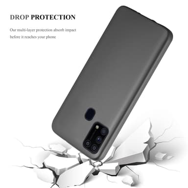 Samsung Galaxy M31 Cover Etui Case (Grå)