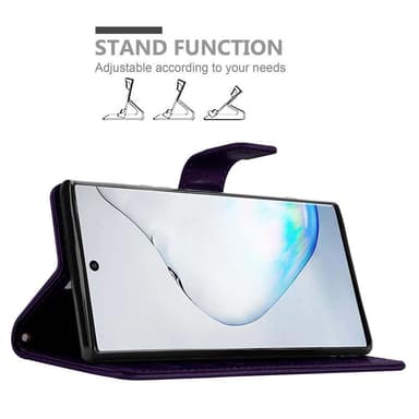 Samsung Galaxy NOTE 10 Pungetui Cover Case (Lilla)