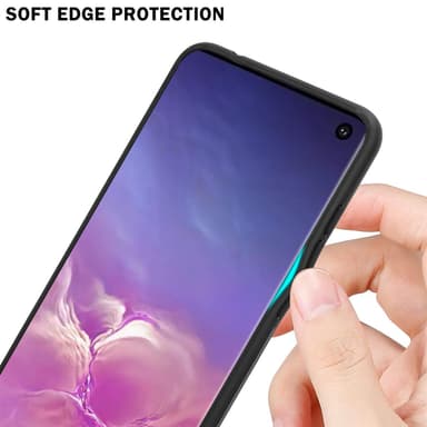 Cover Samsung Galaxy S10 4G Etui Case (Sort)