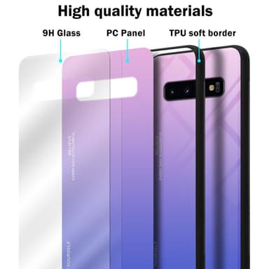 Cover Samsung Galaxy S10 4G Etui Case (Sort)