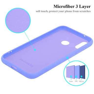 Huawei P20 LITE 2018 / NOVA 3E Cover Etui Case (Lilla)