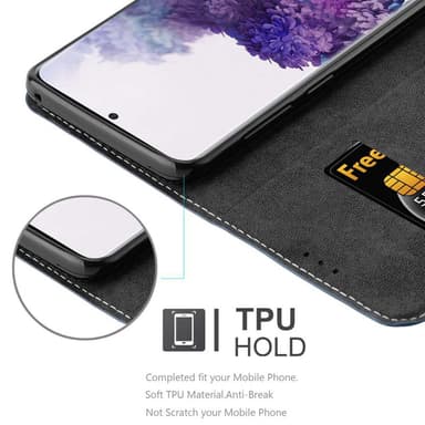 Samsung Galaxy S20 PLUS Etui Case Cover (Blå)