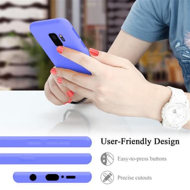 Samsung Galaxy S9 Cover Etui Case (Lilla)