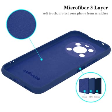 Honor MAGIC 4 LITE Cover Etui Case (Blå)