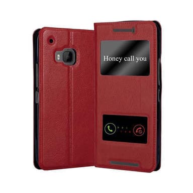Pungetui HTC ONE M9 Cover Case (Rød)
