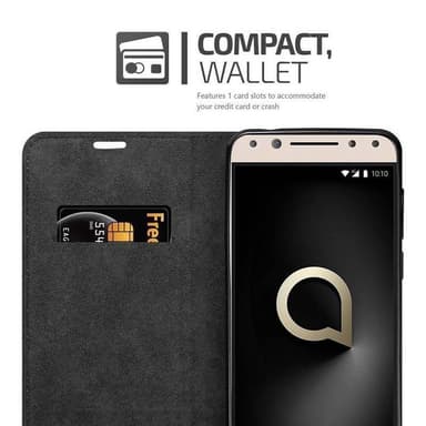 Alcatel 5 Cover Etui Case (Rød)
