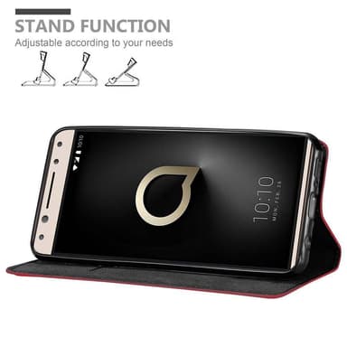 Alcatel 5 Cover Etui Case (Rød)