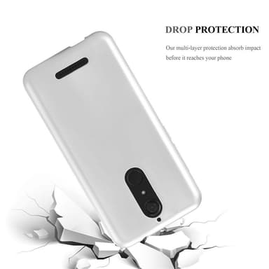 WIKO VIEW Cover Etui Case (Sølv)