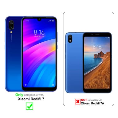 Xiaomi RedMi 7 Pungetui Cover Case (Grå)