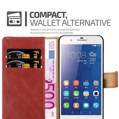 Cover Honor 6 PLUS Etui Case (Rød)