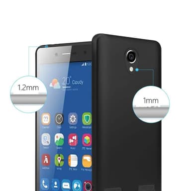 ZTE Blade L7 Cover Etui Case (Sort)