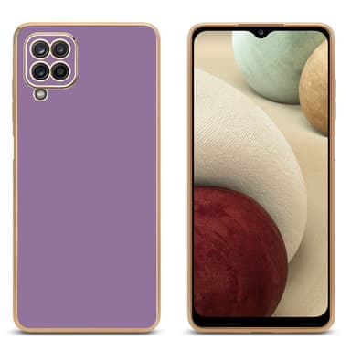 Samsung Galaxy A12 / M12 Cover Etui Case (Lilla)